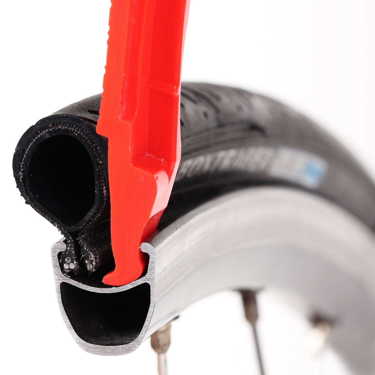 Ultra Strong Bike Tire Levers | Lava Red